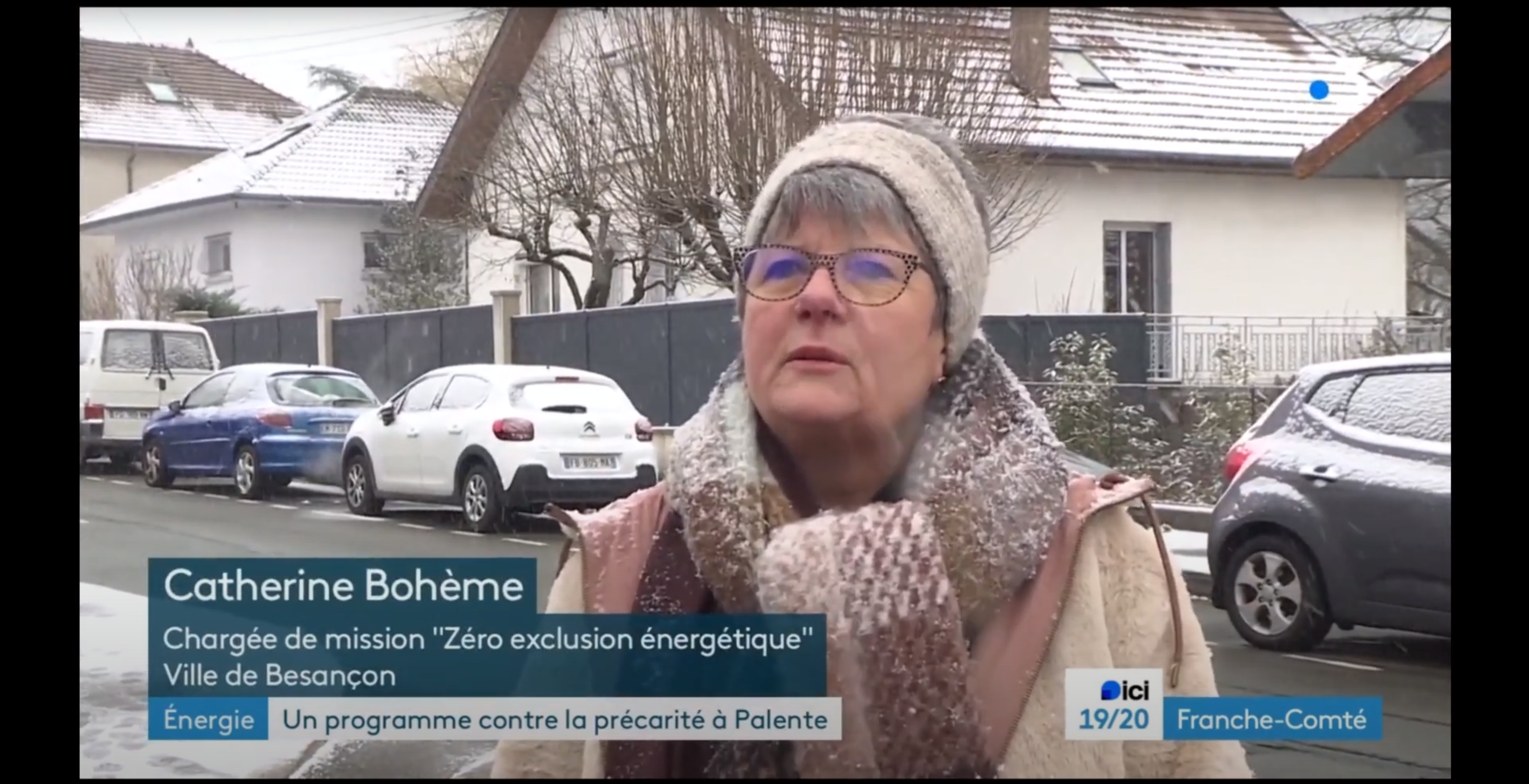 REPORTAGE TÉLÉVISÉ SUR LE TERRITOIRE ZÉRO EXCLUSION ENERGÉTIQUE DE BESANÇON