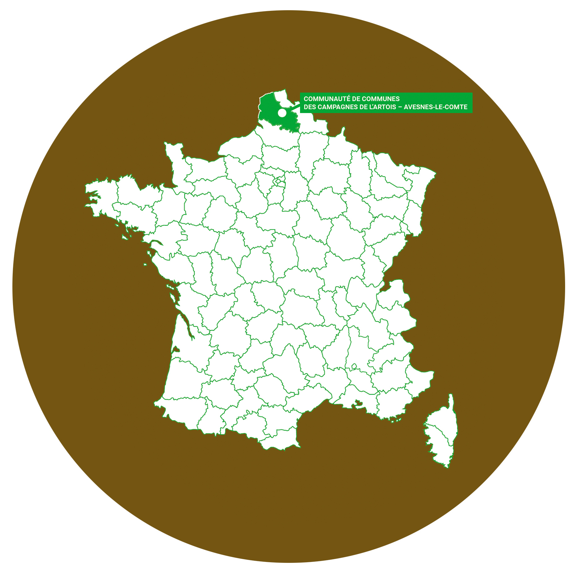 Carte de l'artois