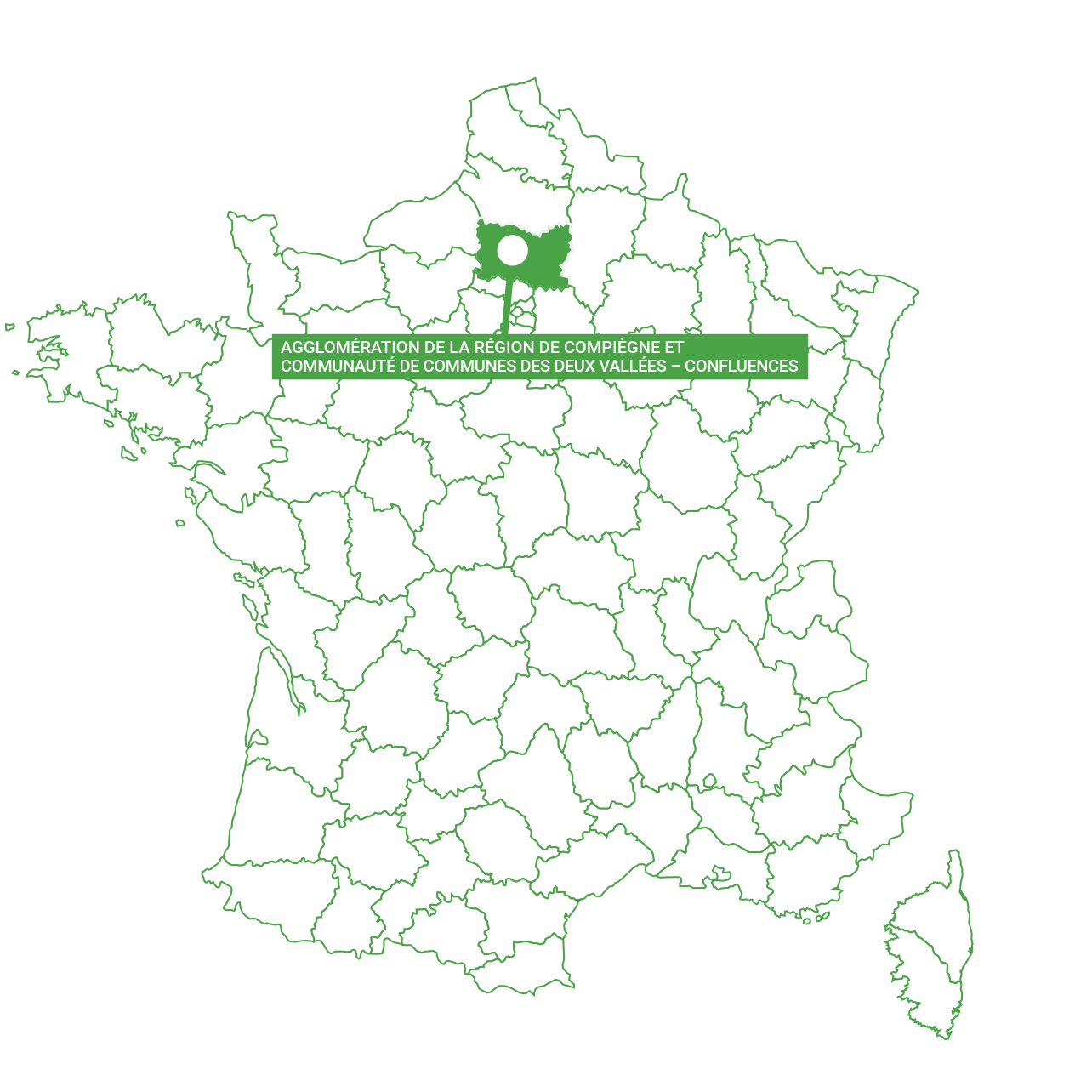 Carte de Compiegne